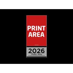 Mini Almanaque 8x5cm con Imán | Centro | 8 x 5