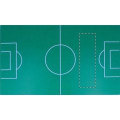 Mini futbolín de madera | GRASS RIGHT | 60 x 200