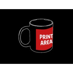 Mini Taza Café 100 ml | 1 Cara Asa Izquieda | 70 x 60