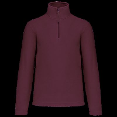 Micropolar 1/4 Cremallera con Bolsillos Wine Xs