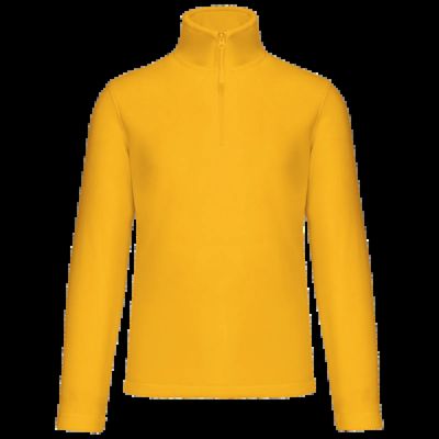 Micropolar 1/4 Cremallera con Bolsillos Yellow Xxl