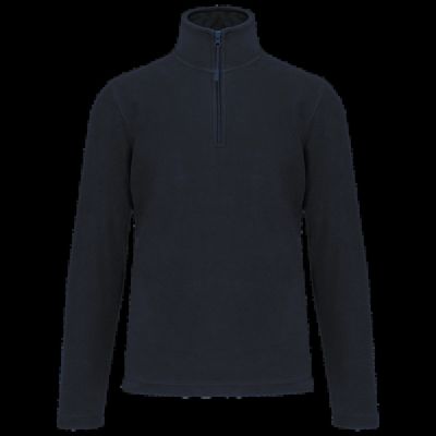 Micropolar 1/4 Cremallera con Bolsillos Navy 4Xl