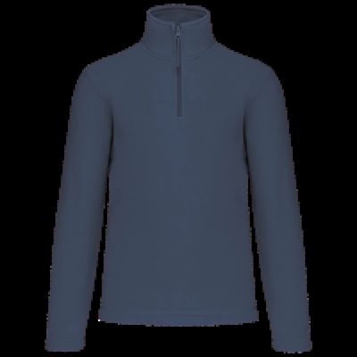 Micropolar 1/4 Cremallera con Bolsillos Deep Blue 4Xl