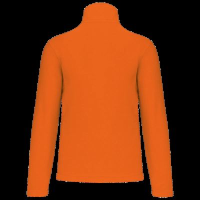 Micropolar 1/4 Cremallera con Bolsillos Orange 4Xl