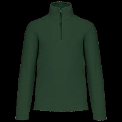 Micropolar 1/4 Cremallera con Bolsillos Forest Green Xxl