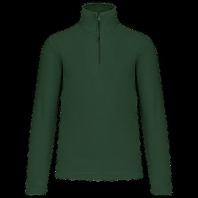 Micropolar 1/4 Cremallera con Bolsillos Forest Green XXL