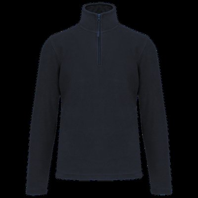 Micropolar 1/4 Cremallera con Bolsillos Navy S