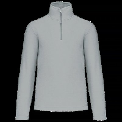 Micropolar 1/4 Cremallera con Bolsillos Snow Grey Xl