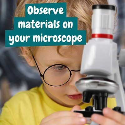 Microscopio educativo con lentes ajustables