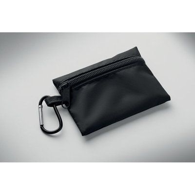 Mini botiquín en bolsita con mosquetón