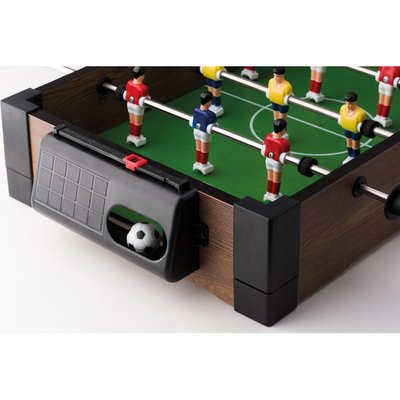 Mini futbolín de madera