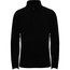 Micropolar Mujer Entallado Cuello Cremallera Negro S