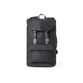Mochila RPET Ecológica con Solapa Neg