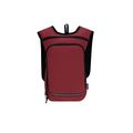 Mochila RPET con tiras reflectantes Roj
