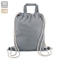 Mochila cuerdas y Bolsa 2 en 1 Algodón Ne