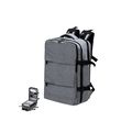 Mochila Mini Maleta USB 3 Compartimentos + Zapatos