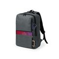 Mochila RPET Acolchada 3 Bolsillos Frontales