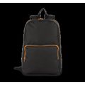 Mochila Poliéster Acolchada Black / Orange