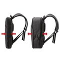 Mochila extensible con refuerzo lumbar