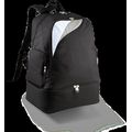 Mochila con porta zapatos Black / White / Light Grey