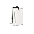Mochila 15" de suave PU con hebilla Bei