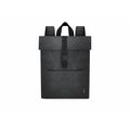 Mochila con solapa fieltro RPET Gri