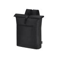 Mochila de poliéster RPET rolltop Neg