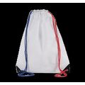 Mochila con cordones y esquinas reforzadas Reflex Blue/White/French Red