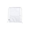 Mochila RPET de cuerdas con bolsillo frontal Bla