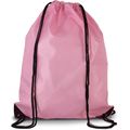 Mochila con cordones y esquinas reforzadas Dark Pink