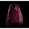 Mochila con cordones y esquinas reforzadas Burgundy