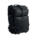 Mochila 50L RPET con compartimentos Negro