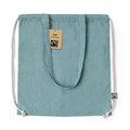 Mochila de algodón certificación Fairtrade y asas Ver