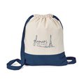 Mochila de Algodón con Cuerda Ancha