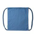 Mochila de algodón orgánico y cordones Azul Riviera Talla Única Adulto