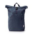 Mochila de algodón reciclado de 370g Marino