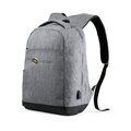 Mochila antirrobo para ordenador repelente al agua con salida USB Gri