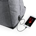 Mochila antirrobo para ordenador repelente al agua con salida USB