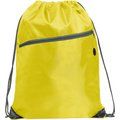 Mochila con asas y salida para cables Amarillo