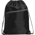 Mochila con asas y salida para cables Negro