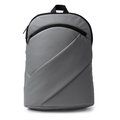 Mochila con bolsillo elástico para portátil Gris Talla Única Adulto