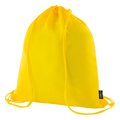Mochila de colores de poliéster Amarillo