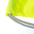 Mochila de cordones y banda reflectante