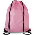 Mochila con cordones y esquinas reforzadas Dark Pink