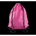 Mochila con cordones y esquinas reforzadas Fluorescent Fuchsia