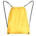 Mochila de cordones con ojales metálicos Amarillo UNICA
