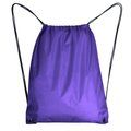 Mochila de cordones con ojales metálicos Morado UNICA