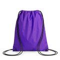 Mochila de cordones con ojales metálicos Morado