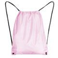 Mochila de cordones con ojales metálicos Rosa Claro UNICA