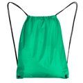 Mochila de cordones con ojales metálicos Verde Kelly UNICA